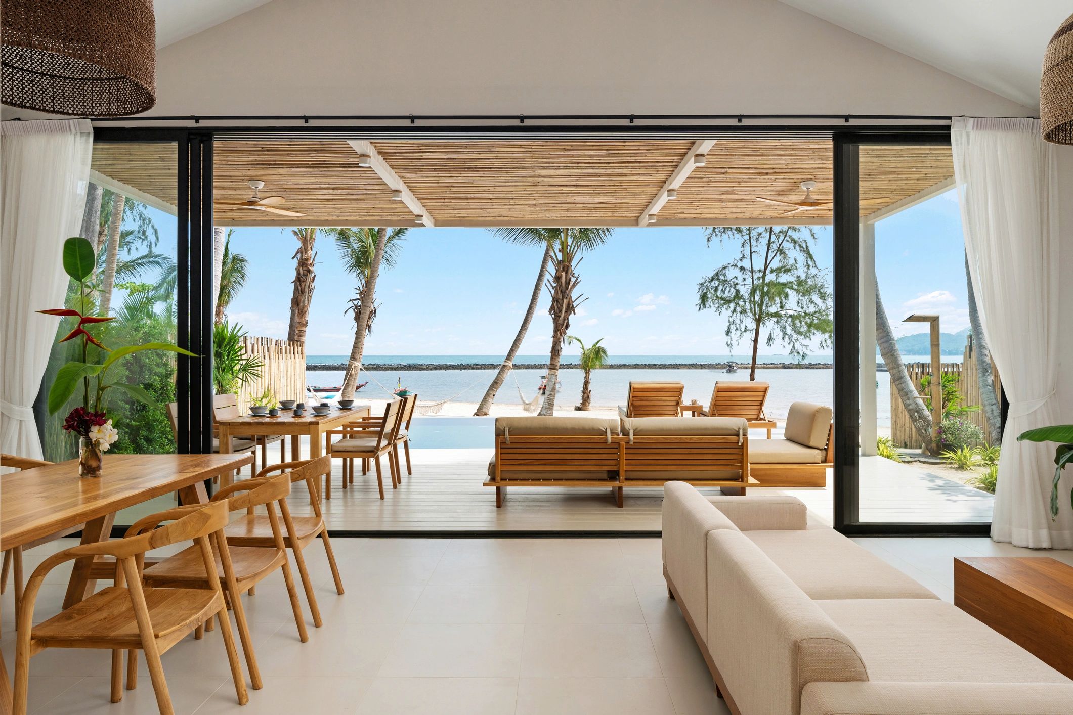 Modern boutique hotel interior